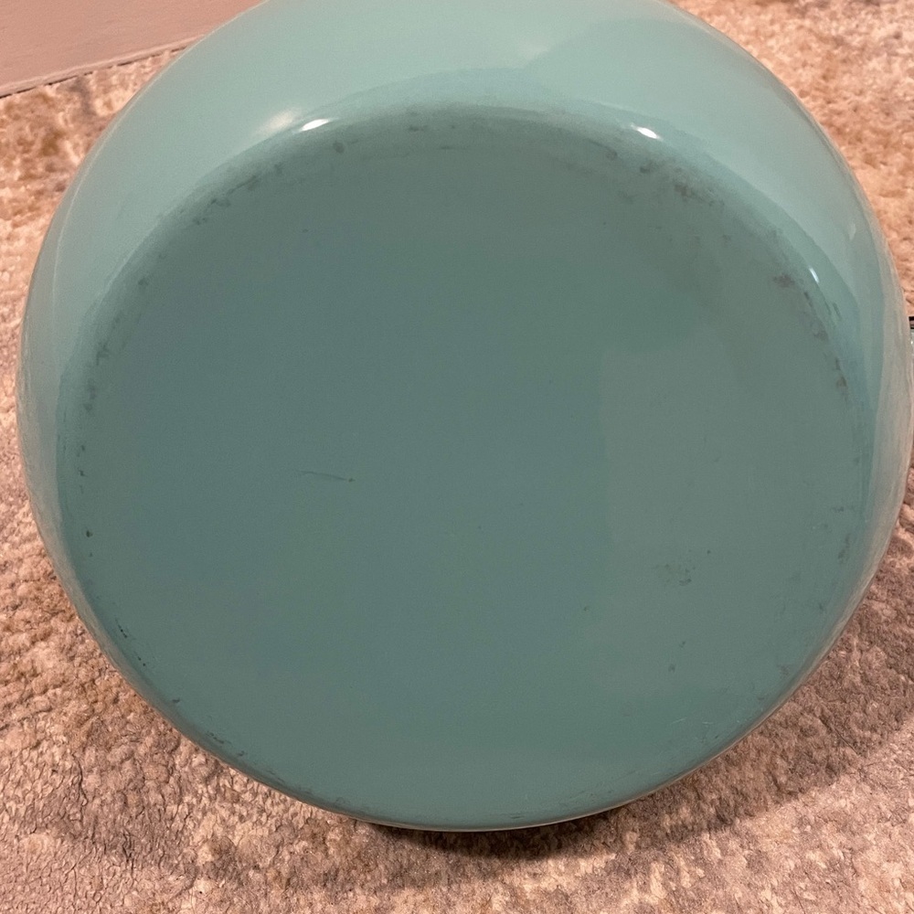 Chantal Enamel-on-Steel Vintage Tea Kettle Aqua Turquoise MSRP $95 - Picture 5 of 7
